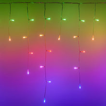 Carica l'immagine nel visualizzatore di Gallery, Stalattite T RGB + bianco , 5 x h 0,6 metri, 190 led