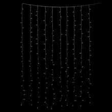 Carica l'immagine nel visualizzatore di Gallery, Tenda T RGB e Bianco caldo, 1 x h 2,1 metri, 210 led
