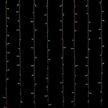 Carica l'immagine nel visualizzatore di Gallery, Tenda T RGB e Bianco caldo, 1 x h 2,1 metri, 210 led