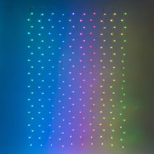 Carica l'immagine nel visualizzatore di Gallery, Tenda T RGB e Bianco caldo, 1 x h 2,1 metri, 210 led