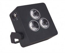 Carica l'immagine nel visualizzatore di Gallery, Sagitter battery led floorbat 3 x 12 w led rgbwaauv/fc irc wireless