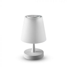 Carica l'immagine nel visualizzatore di Gallery, OFFERTA Lampada LED da Tavolo Ricaricabile a Batteria Cromata 3000K <BR><font face="Times New Roman" size="5" color="#ff0000">TRASPORTO INCLUSO</font>