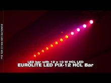 Cargar y reproducir el video en el visor de la galería, Eurolite LED PIX-12 HCL