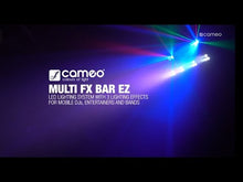 Carica e avvia il video nel visualizzatore di galleria, Cameo Multi FX Bar EZ
