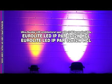 Cargar y reproducir el video en el visor de la galería, Eurolite LED IP PAR 3x12W HCL