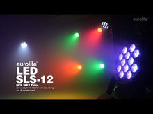 Cargar y reproducir el video en el visor de la galería, Eurolite LED SLS-12 HCL MK2 Floor