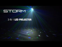 Cargar y reproducir el video en el visor de la galería, Cameo Storm LED laser