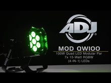 Carica e avvia il video nel visualizzatore di galleria, ADJ MOD QW100

