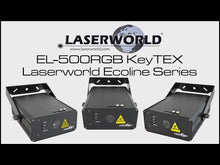 Carica e avvia il video nel visualizzatore di galleria, Laserworld EL-500RGB KeyTex