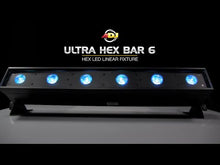 Cargar y reproducir el video en el visor de la galería, ADJ Ultra HEX Bar 6