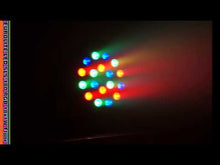 Cargar y reproducir el video en el visor de la galería, Eurolite LED SLS-180 RGB 18x1W Floor