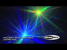Carica e avvia il video nel visualizzatore di galleria, Showtec Disco Star RGB Ball