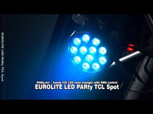 Cargar y reproducir el video en el visor de la galería, Eurolite LED PARty TCL Spot