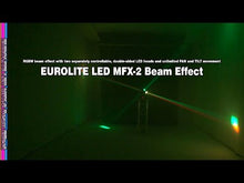 Carica e avvia il video nel visualizzatore di galleria, Eurolite LED MFX-2 Beam Effect