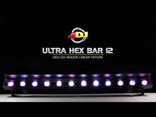 Carica e avvia il video nel visualizzatore di galleria, ADJ Ultra HEX Bar 12
