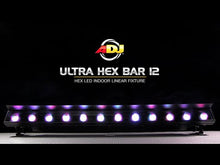 Cargar y reproducir el video en el visor de la galería, ADJ Ultra HEX Bar 12