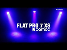 Carica e avvia il video nel visualizzatore di galleria, Cameo Flat PRO PAR 7 XS