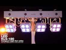 Carica e avvia il video nel visualizzatore di galleria, Eurolite LED KLS-180 Comp. Light Set WH