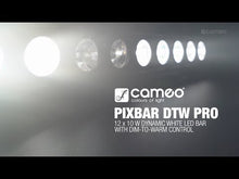 Carica e avvia il video nel visualizzatore di galleria, Cameo Pixbar DTW Pro
