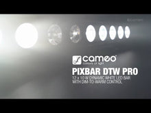 Carica e avvia il video nel visualizzatore di galleria, Cameo Pixbar DTW Pro