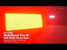 Carica e avvia il video nel visualizzatore di galleria, Eurolite Multiflood Pro IP SMD RGBW