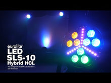 Carica e avvia il video nel visualizzatore di galleria, Eurolite LED SLS-10 Hybrid HCL