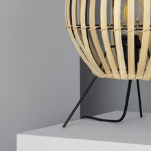 Cargar imagen en el visor de la galería, LAMPADA DA TAVOLO BAMBOO