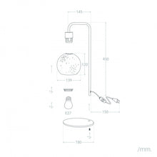 Carica l'immagine nel visualizzatore di Gallery, LAMPADA DA TAVOLO STAR