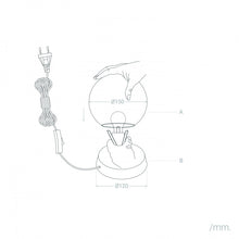 Carica l'immagine nel visualizzatore di Gallery, LAMPADA DA TAVOLO BRUJO