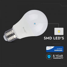 Carica l'immagine nel visualizzatore di Gallery, V-TAC LAMPADINA LED E27 9W BULB A58 CHIP SAMSUNG