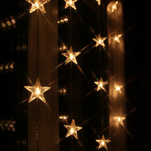 Cargar imagen en el visor de la galería, TENDA LUMINOSA STELLA 300/20/1800 cm. h., 50/30/20 punti luce LED