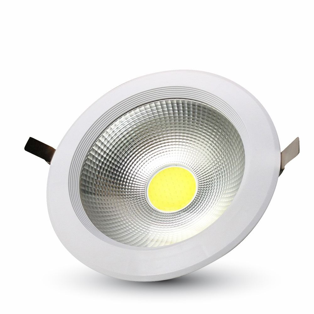 V-TAC FARETTO LED DA INCASSO ROTONDO 10W COB