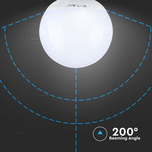 V-TAC LAMPADINA LED E27 17W GLOBO G120 CHIP SAMSUNG