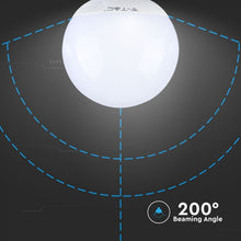 Cargar imagen en el visor de la galería, V-TAC LAMPADINA LED E27 18W GLOBO G120 CHIP SAMSUNG
