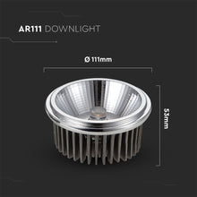 Carica l&#39;immagine nel visualizzatore di Gallery, V-TAC LAMPADINA LED AR111 20W FARETTO DA INCASSO
