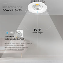 Carica l&#39;immagine nel visualizzatore di Gallery, V-TAC  RD FARETTO LED DA INCASSO ROTONDO 20W COB
