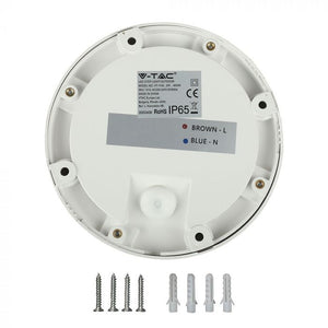 V-TAC FARETTO SEGNAPASSO LED A MONTAGGIO SUPERFICIALE ROTONDO 2W PER ESTERNO