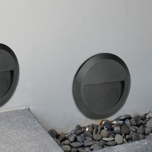V-TAC FARETTO SEGNAPASSO LED A MONTAGGIO SUPERFICIALE ROTONDO 2W PER ESTERNO
