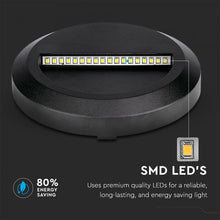 Carica l&#39;immagine nel visualizzatore di Gallery, V-TAC FARETTO SEGNAPASSO LED A MONTAGGIO SUPERFICIALE ROTONDO 2W PER ESTERNO

