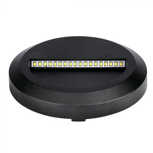 V-TAC FARETTO SEGNAPASSO LED A MONTAGGIO SUPERFICIALE ROTONDO 2W PER ESTERNO