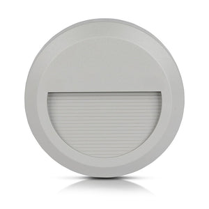 V-TAC FARETTO SEGNAPASSO LED A MONTAGGIO SUPERFICIALE ROTONDO 2W PER ESTERNO