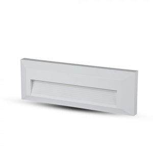 V-TAC FARETTO SEGNAPASSO LED A MONTAGGIO SUPERFICIALE RETTANGOLARE 3W PER ESTERNO