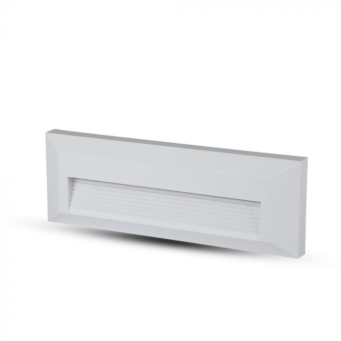 V-TAC FARETTO SEGNAPASSO LED A MONTAGGIO SUPERFICIALE RETTANGOLARE 3W PER ESTERNO