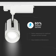 Carica l&#39;immagine nel visualizzatore di Gallery, V-TAC TRACK LIGHT LED COB 35W COLORE BIANCO
