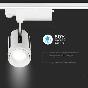 V-TAC TRACK LIGHT LED COB 35W COLORE BIANCO