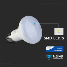Carica l&#39;immagine nel visualizzatore di Gallery, V-TAC LAMPADINA LED E27 10W BULB REFLECTOR R80 CHIP SAMSUNG
