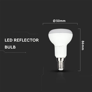 V-TAC LAMPADINA LED E14 6W BULB REFLECTOR R50 CHIP SAMSUNG
