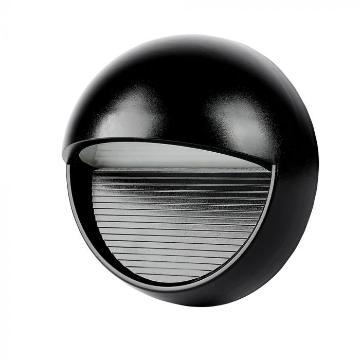 V-TAC FARETTO SEGNAPASSO LED A MONTAGGIO SUPERFICIALE ROTONDO 3W PER ESTERNO