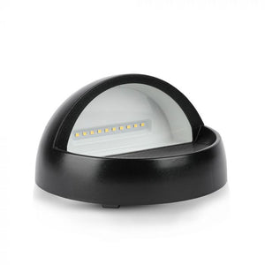 V-TAC FARETTO SEGNAPASSO LED A MONTAGGIO SUPERFICIALE ROTONDO 3W PER ESTERNO
