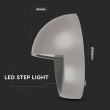Carica l&#39;immagine nel visualizzatore di Gallery, V-TAC FARETTO SEGNAPASSO LED A MONTAGGIO SUPERFICIALE ROTONDO 3W PER ESTERNO
